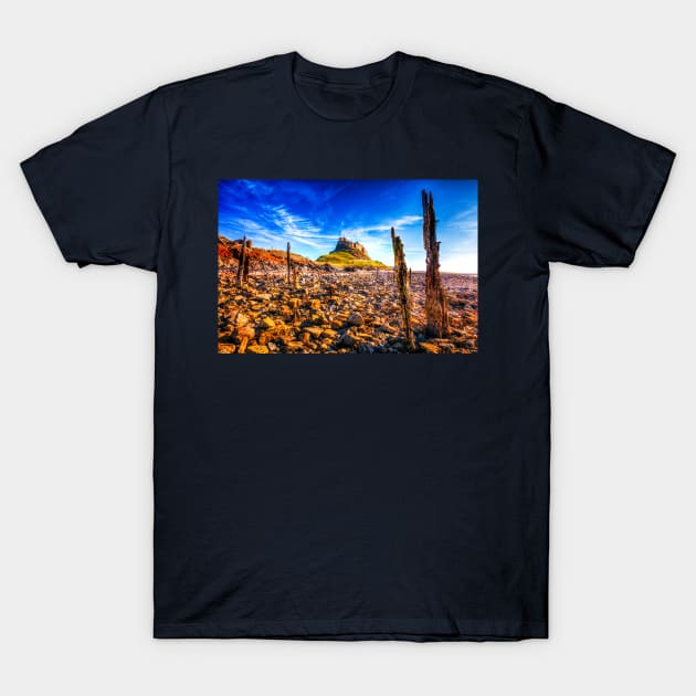 Lindisfarne Castle Holy Island, Northumberland, UK T-Shirt by tommysphotos